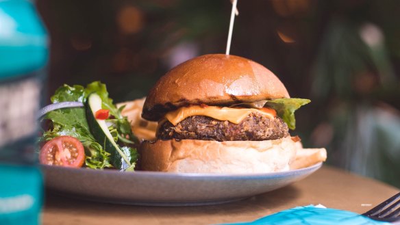 Burgers lean on American barbecue flavours.