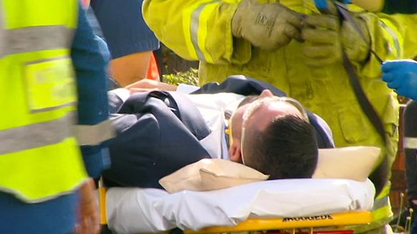 Mr Mehajer was taken to Westmead Hospital following the October car crash, and later released.