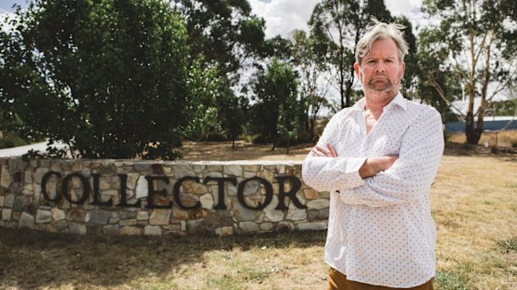 Geof Grey, owner of Greysen Estate Artists' Retreat.