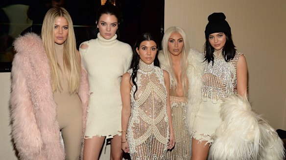 (L-R) Khloe Kardashian, Kendall Jenner, Kourtney Kardashian, Kim Kardashian West, and Kylie Jenner.