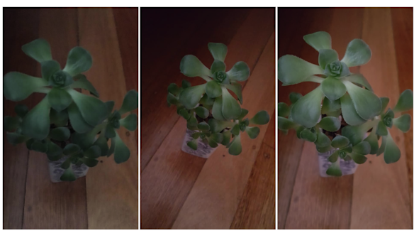 L-R: Apple iPhone 6s; Samsung Galaxy S6 Edge; Samsung Galaxy S7 Edge.