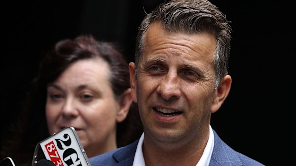 Transport Minister Andrew Constance says on-demand shuttles will transform daily commuting habits.