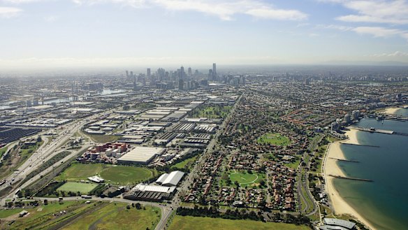 Fishermans Bend has seen a dramatic increase in land values since it was rezoned in 2012. 