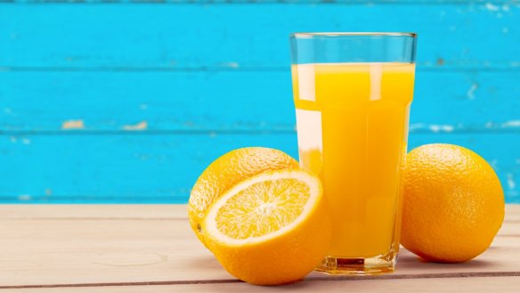 Don't leave fresh orange juice is a warm place. 
