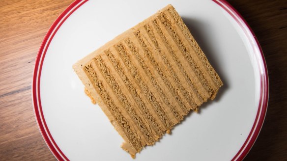 Biscuity cake or cakey biscuits? The Russian honey cake.