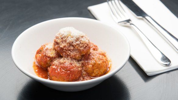 Pork and veal polpetti in house-made sugo.