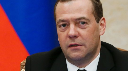 Russian Prime Minister Dmitry Medvedev blasted the strikes as illegal.