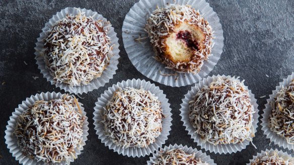 Lamington doughnuts from The Tivoli Road Baker by Michael James.