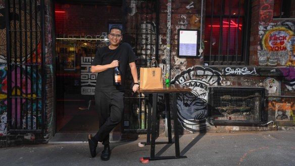 Victor Liong of Lee Ho Fook is offering takeaway and opening up the cellar.
