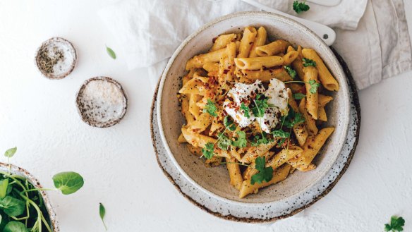 This saucy vodka pasta is perfect for entertaining.