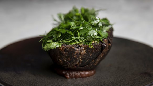 Go-to dish: Blood pie is heir apparent to Ester's blood sausage sanga.