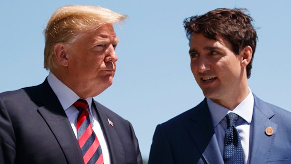 US President Donald Trump issued a warning to both Canadian Prime Minister Justin Trudeau and Congress on Saturday in a post on Twitter.