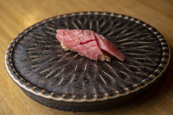 Go-to dish: Blue fin tuna otoro.