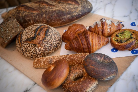 Assorted baked goods at the new Baker Bleu.