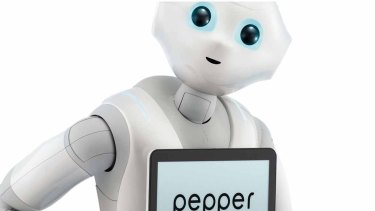 The new Pepper companion robot.