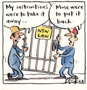 <i>Illustration: Cathy Wilcox.</i>