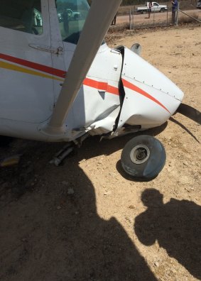 A pilot walked away from an emergency landing near Townsville.