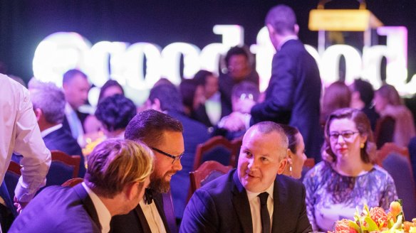 The Age Good Food Guide 2017 Awards at the Plaza Ballroom, Melbourne. 