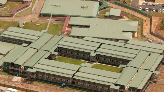 The Wickham Point Immigration Detention Centre, 50 kilometres outside Darwin.