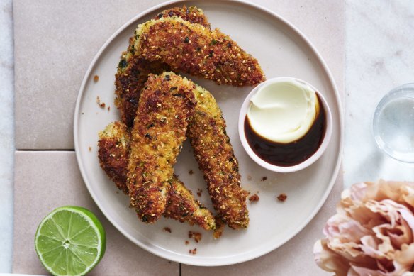 Chicken katsu tenders.