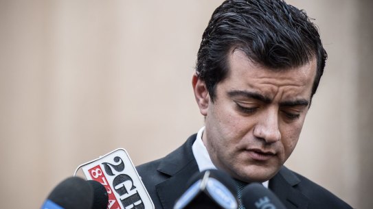 Senator Sam Dastyari has stood aside from the Labor frontbench.