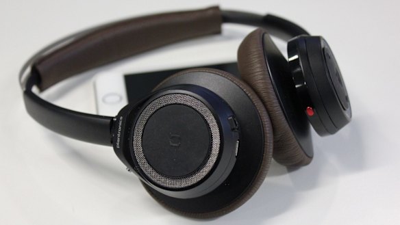Plantronics' BackBeat SENSE headphones.