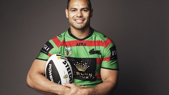 Long way from home: former Rabbitoh Ben Te'o.