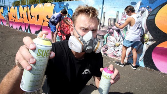 PS: Is Sydney street artist Scott Marsh the new Banksy?