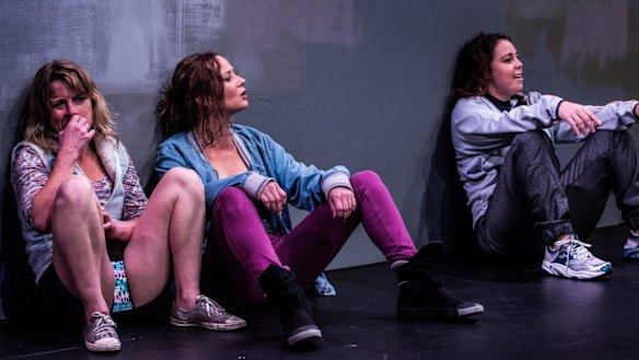 Nicci Wilks, Peta Brady and Sarah Ward stun in Susie Dee and Patricia Cornelius' production, Shit.
