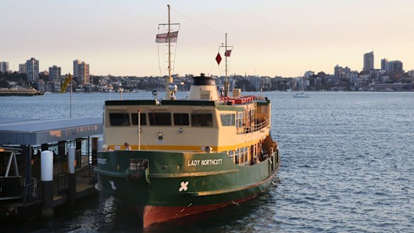 The Lady Northcott's regular run has been from Circular Quay to Taronga Zoo.