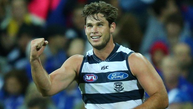 Five-year deal: Tom Hawkins