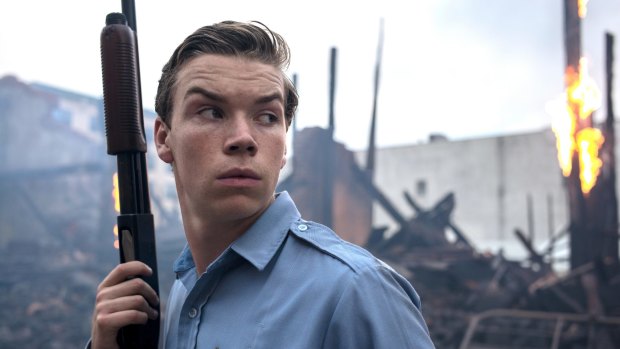 Will Poulter plays the sadistic and racist police officer Philip Krauss in <I>Detroit</I>.