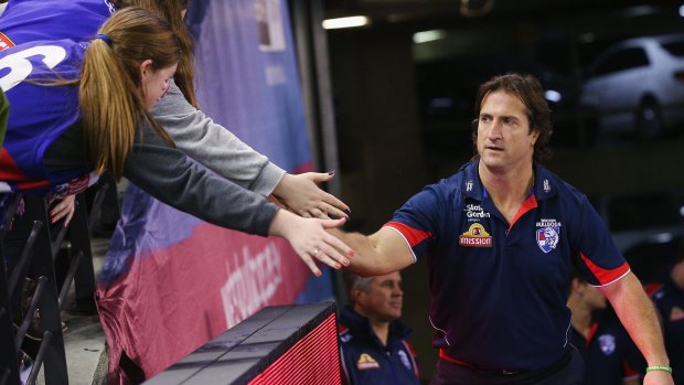 Bulldogs coach Luke Beveridge: "We want to chalk up win after win to make sure we're in there."