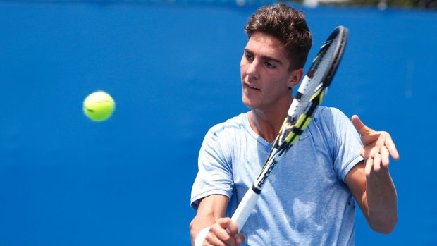 Thanasi Kokkinakis has reached his maiden ATP World Tour semifinal in Los Cabos