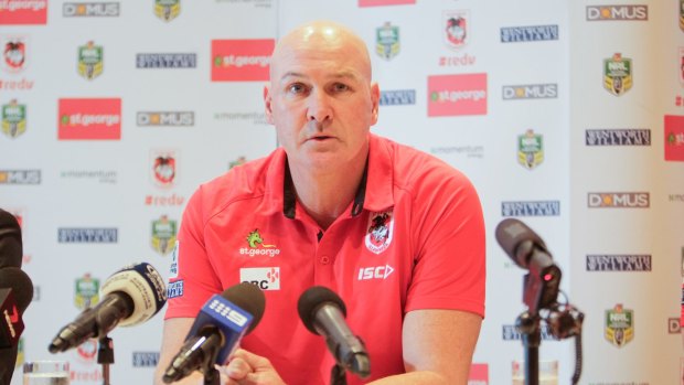 Fined: Dragons coach Paul McGregor.