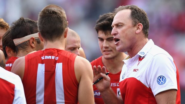 Swans head coach John Longmire had only positive things to say about Sydney rivals GWS.