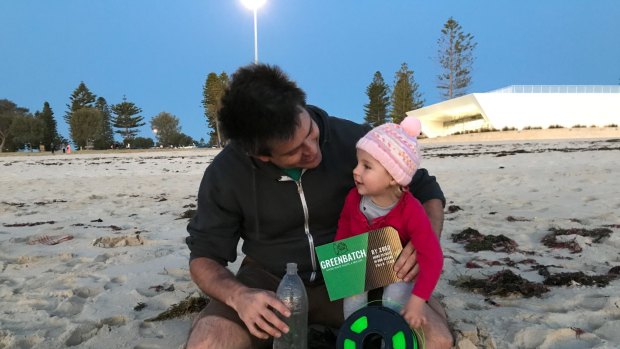 Perth engineer Darren Lomman wants to tackle pollution to improve the world for his daughter.