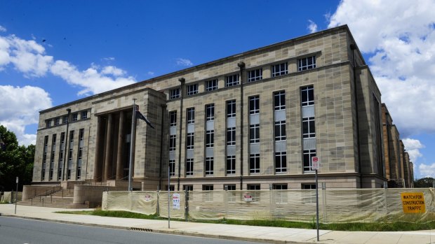 Restoration of the John Gorton building has cost $17.3 million so far.