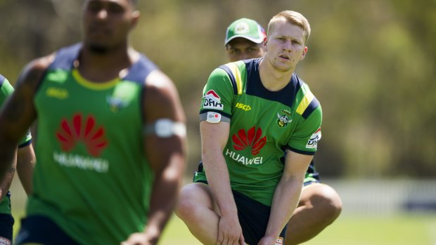 Raiders forward Mitch Barnett will return to Canberra after a signed contract was discovered.