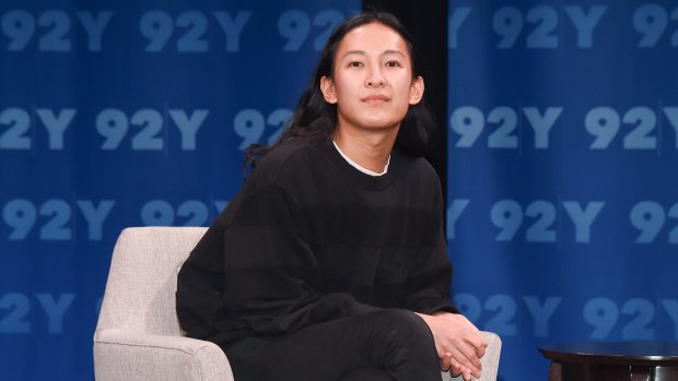Designer Alexander Wang poses during the Fashion Icons With Fern Mallis: Alexander Wang at 92nd Street Y on November 3, 2016 in New York.