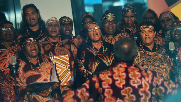 The Central Australian Aboriginal Women's Choir spans five Aboriginal communities and sings in six languages.