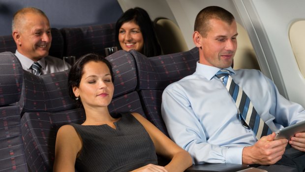 The debate over seat reclining etiquette continues.
