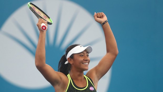 17-year-old Destanee Aiava is one win away from qualifying for Wimbledon