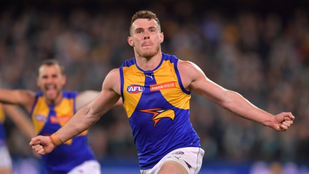 Luke Shuey goaled after the siren to decide the elimination final against Port Adelaide.