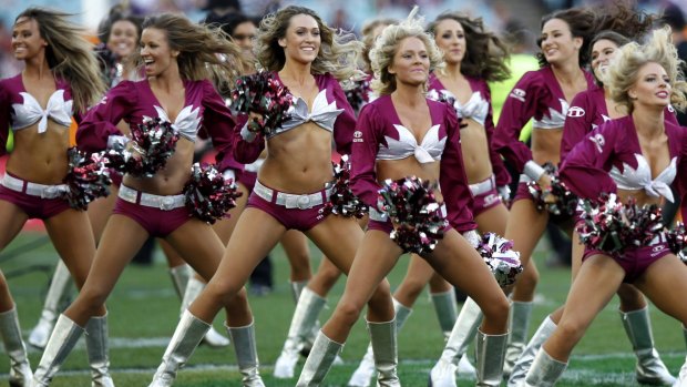 Sea Eagles cheerleaders can't put on weight nor get too thin.