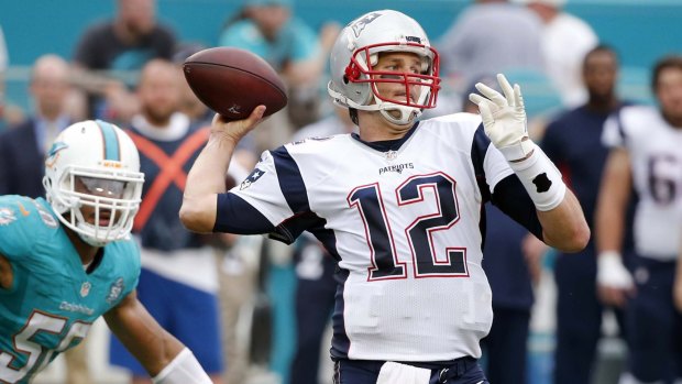 Big favourites: Tom Brady and the Patriots should be able to get past a depleted Chiefs. 