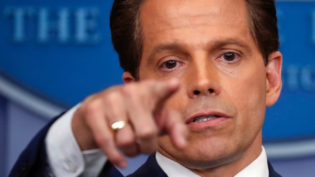 Short-lived White House communications director Anthony Scaramucci.