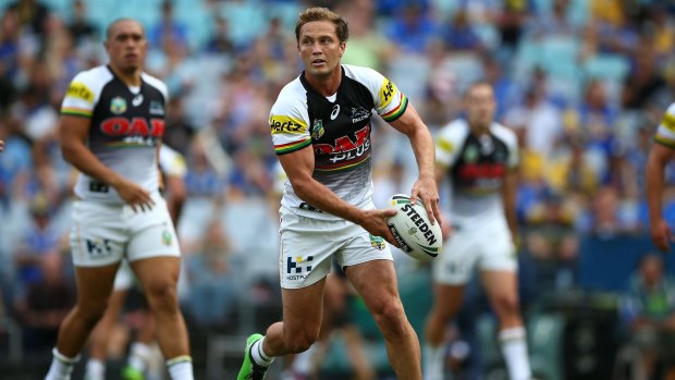 Flexible: Matt Moylan is "comfortable" to play at No.6 if required.