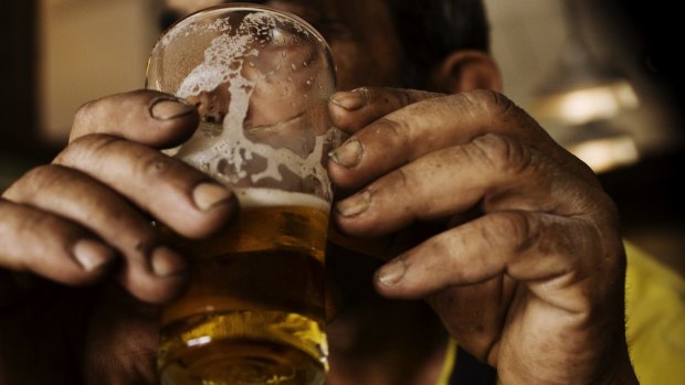 A fifth of Australian drinkers consume three-quarters of the nation's grog.