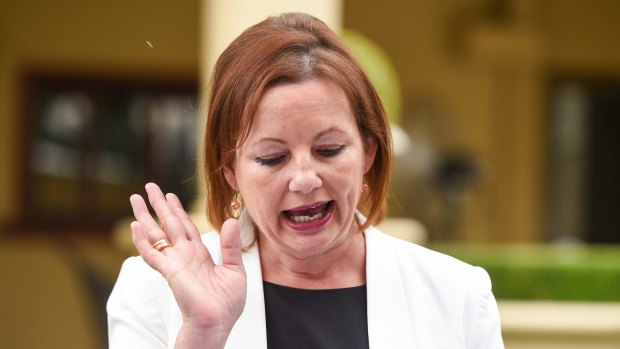 Sussan Ley has resigned as health minster.